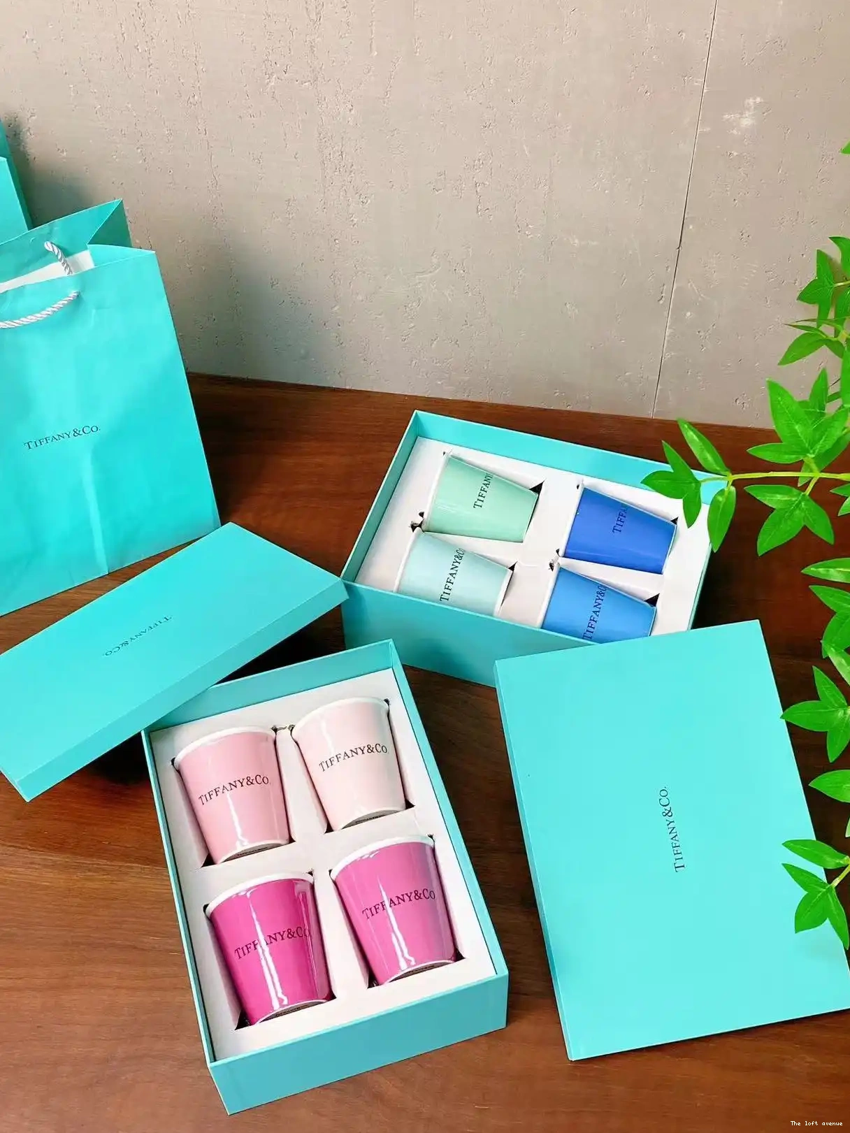 TIFFANY 1.0 COFFEE SET CUP 0610